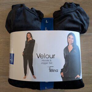 Brand New Velour Hoodie & Jogger Set